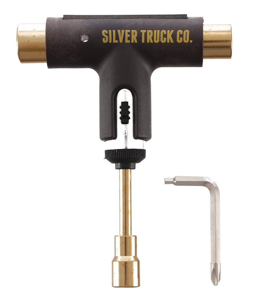 Silver Tool - Brown/Gold