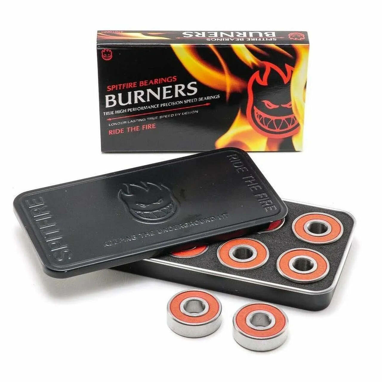 Spitfire Wheels - Burners Bearings Red