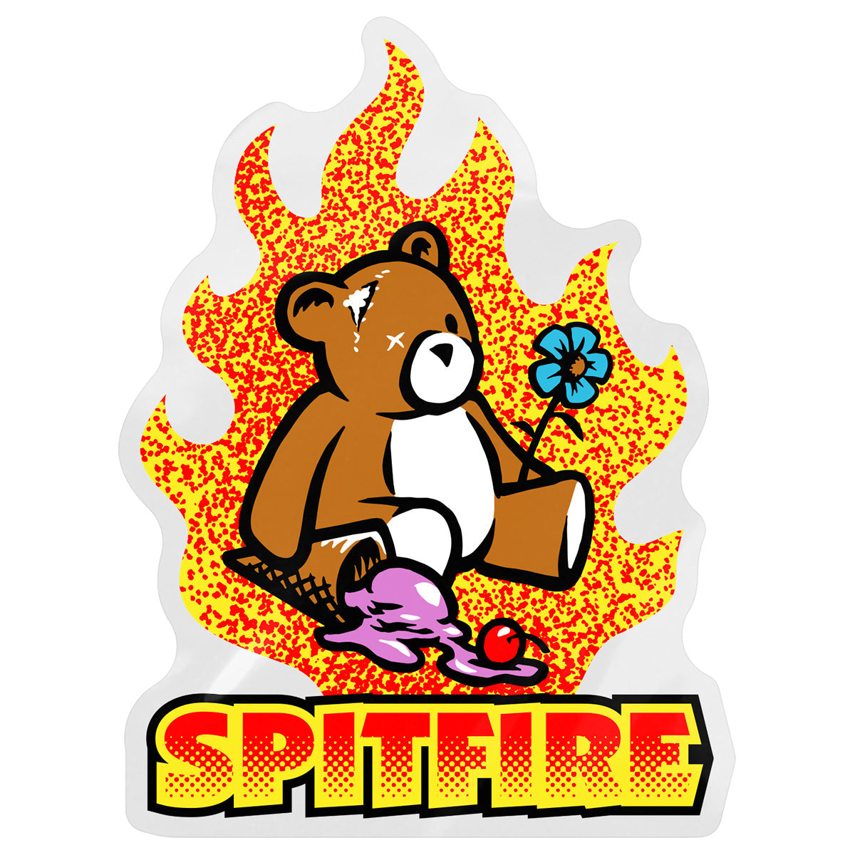 Spitfire Wheels - Lil Beatdowns Sticker Medium