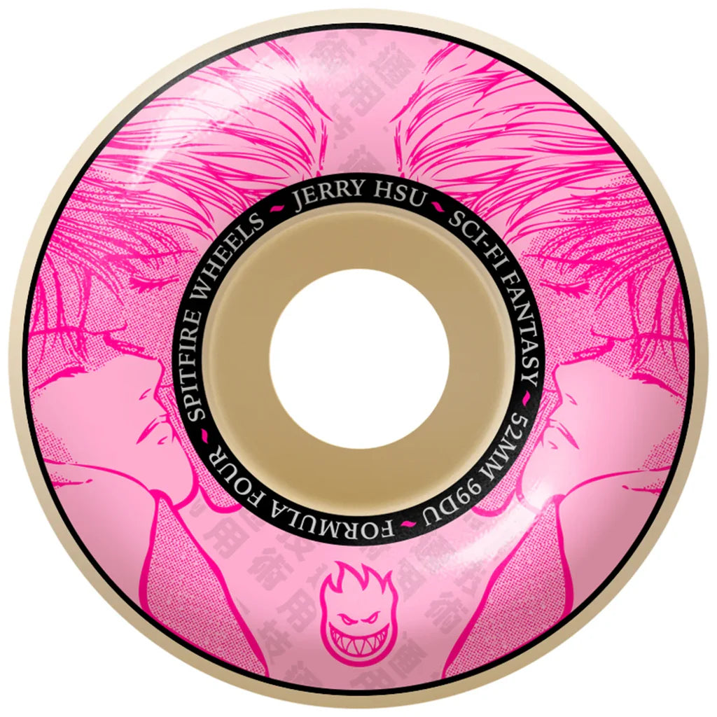 Spitfire Wheels - Jerry Hsu Sci-Fi F4 99A Classic Shape 52mm