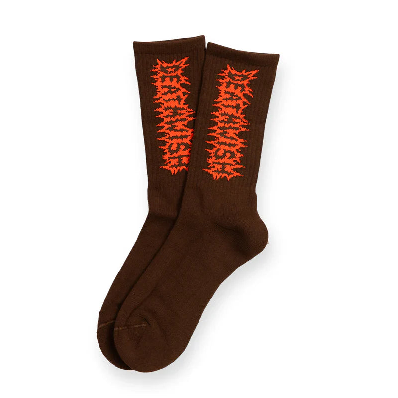 Deathwish Skateboards - Stomp Socks - Brown