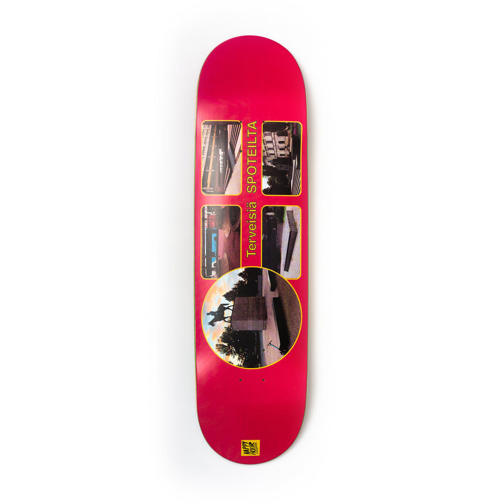 Happy Hour Skateboards - Terveisiä Spoteilta 7.75"