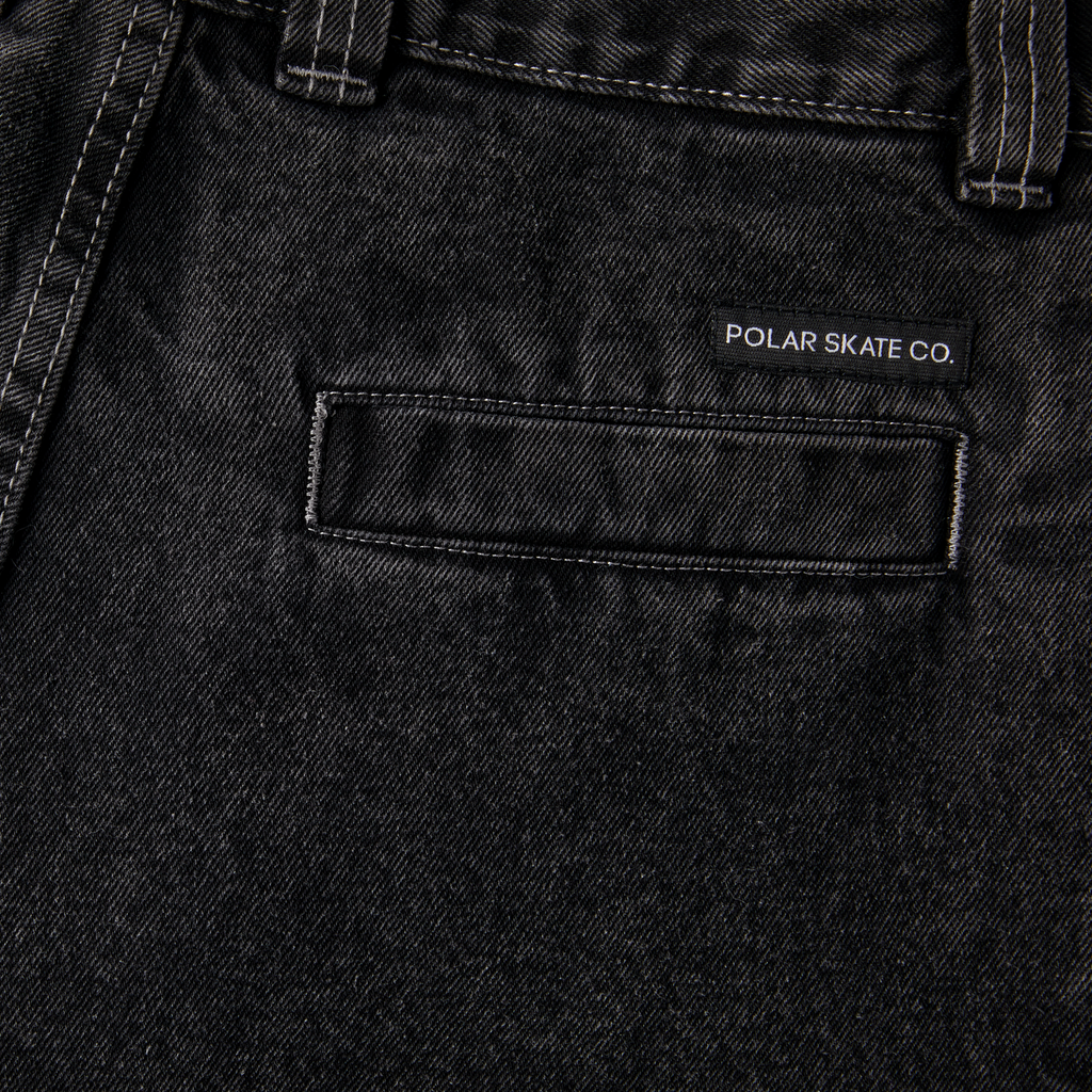 Polar Skate Co. - Grund Chinos Washed Black