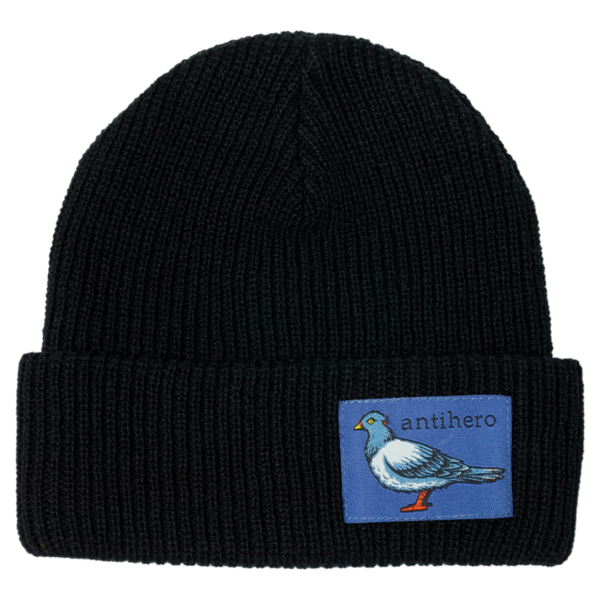 Antihero Skateboards - Lil Pigeon Label Beanie Black/Blue