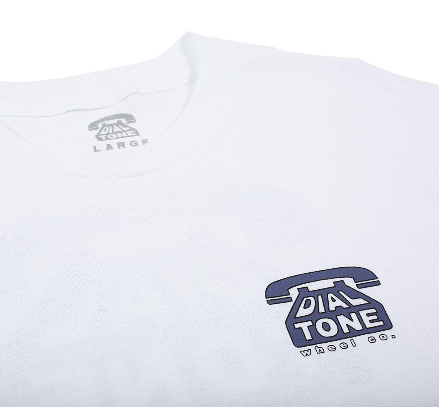 Dial Tone Wheel Co. - DIAL Tee White