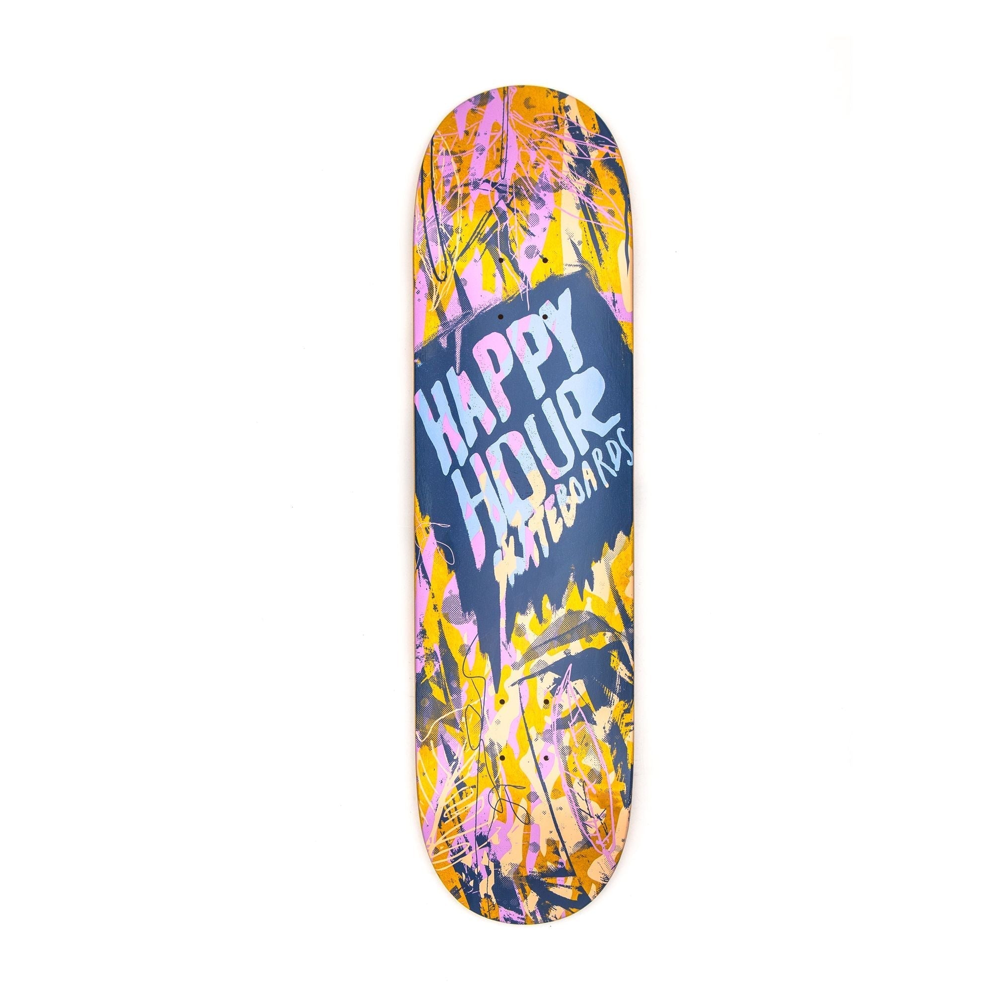 Happy Hour Skateboards - Drip Logo 8.5"