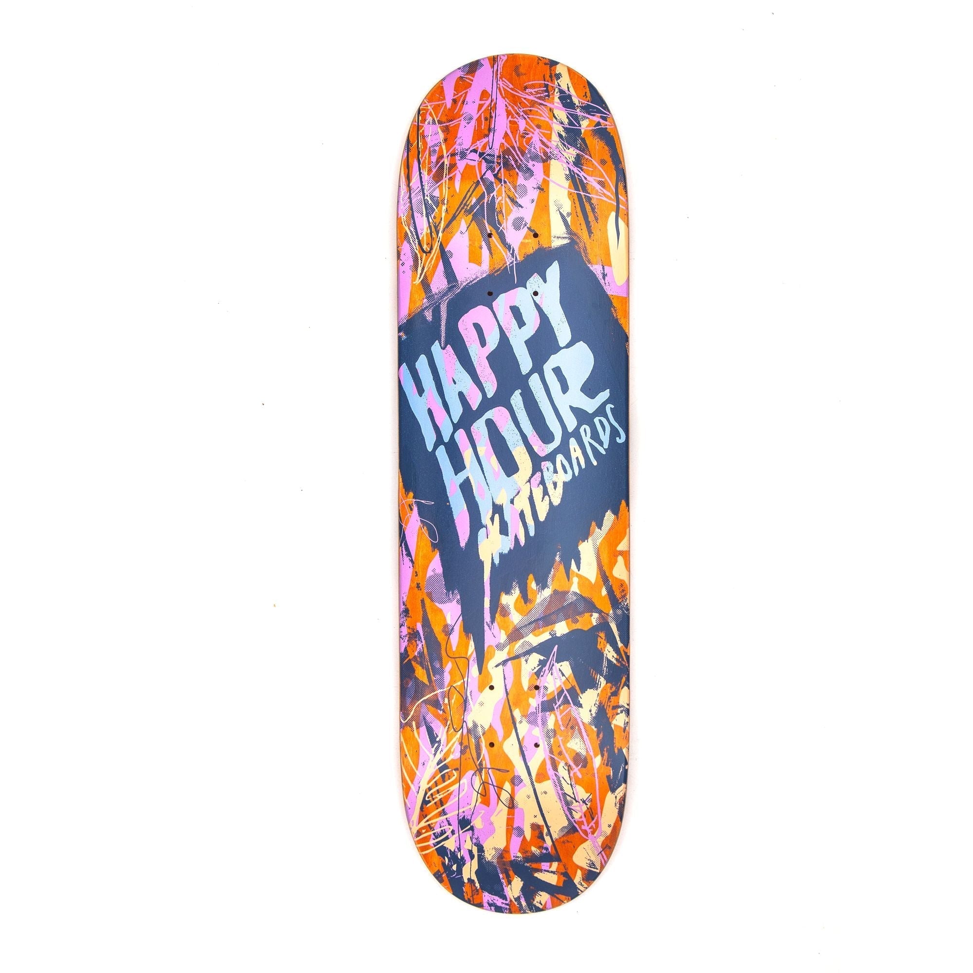 Happy Hour Skateboards - Drip Logo 8.5"