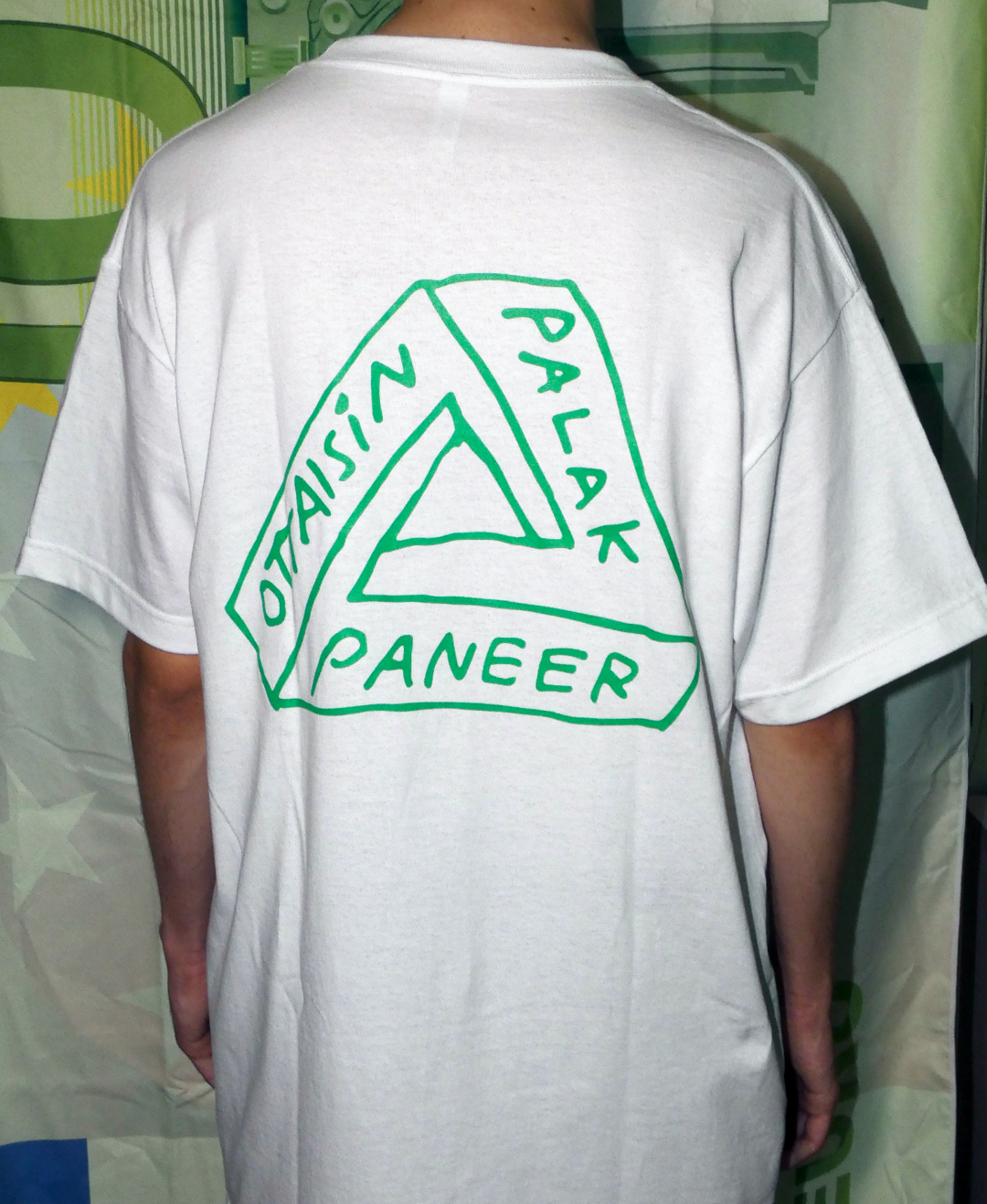 Free Pizza Hardware - Palak T-Shirt - White