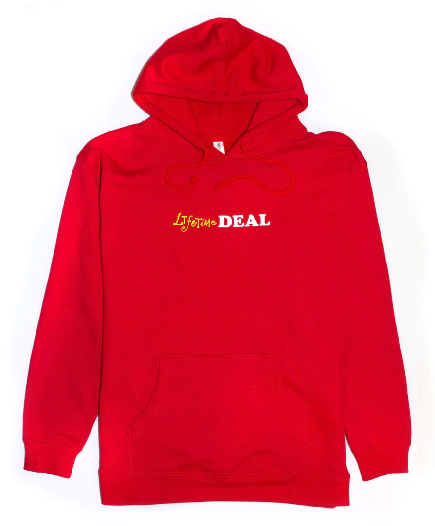 Happy Hour Skateboards - Living Deal Hoodie Red