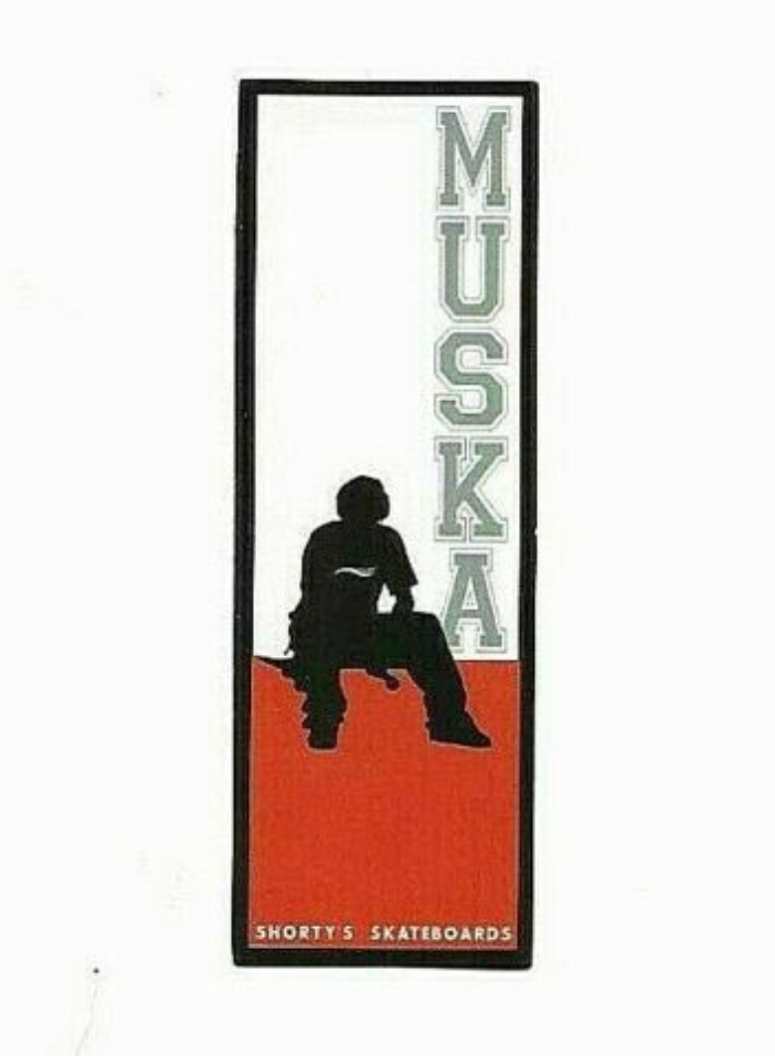 Shorty's Muska 1 x 4" Sticker - 10 PACK