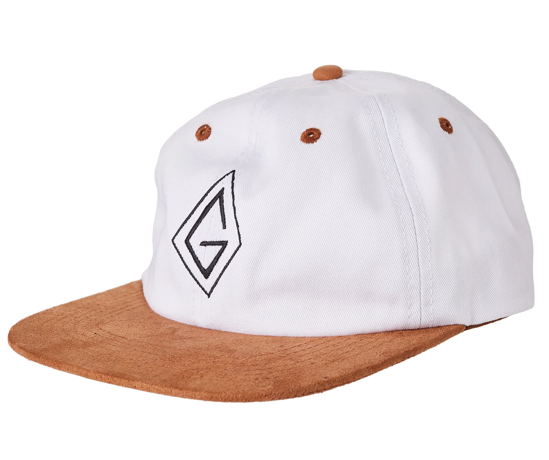 Gnarhunters - G Logo Snapback - White/Almond