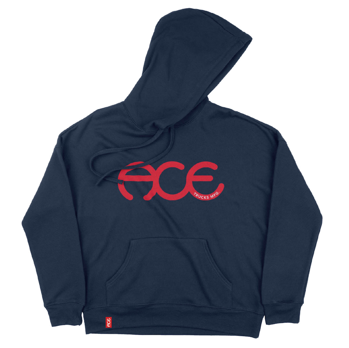 Ace Trucks - Rings Hoodie - Red / Navy