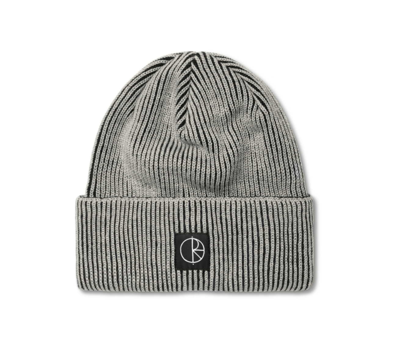 Polar Skate Co. - Merino Lines Beanie - White/Black