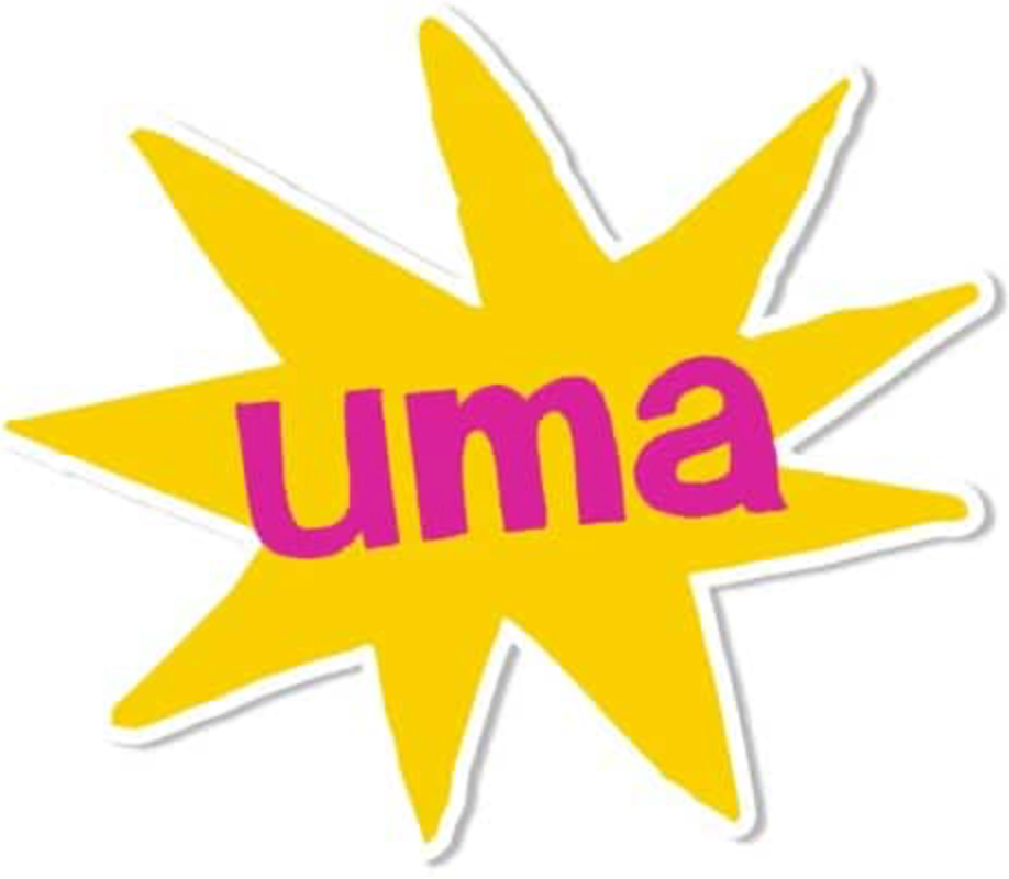 Uma - Burst Big Sticker 5.5" - 20 Pack