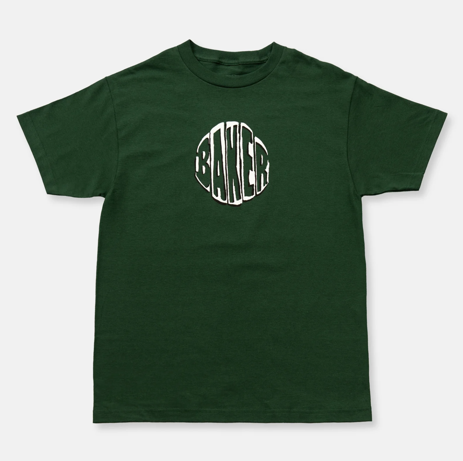 Baker Skateboards - Circle Tee - Forest Green