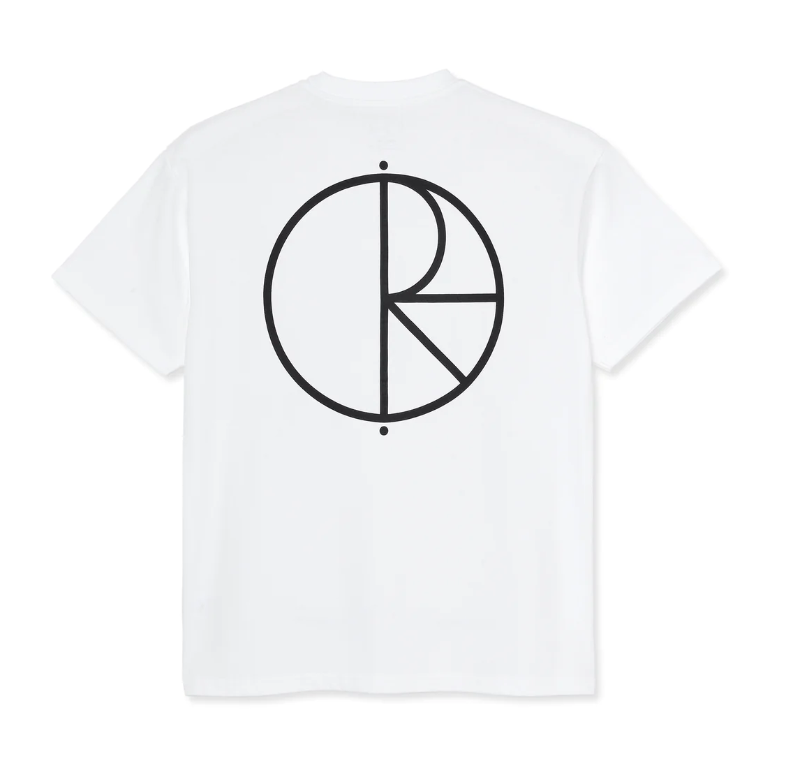 Polar Skate Co. - Stroke Logo Tee - White