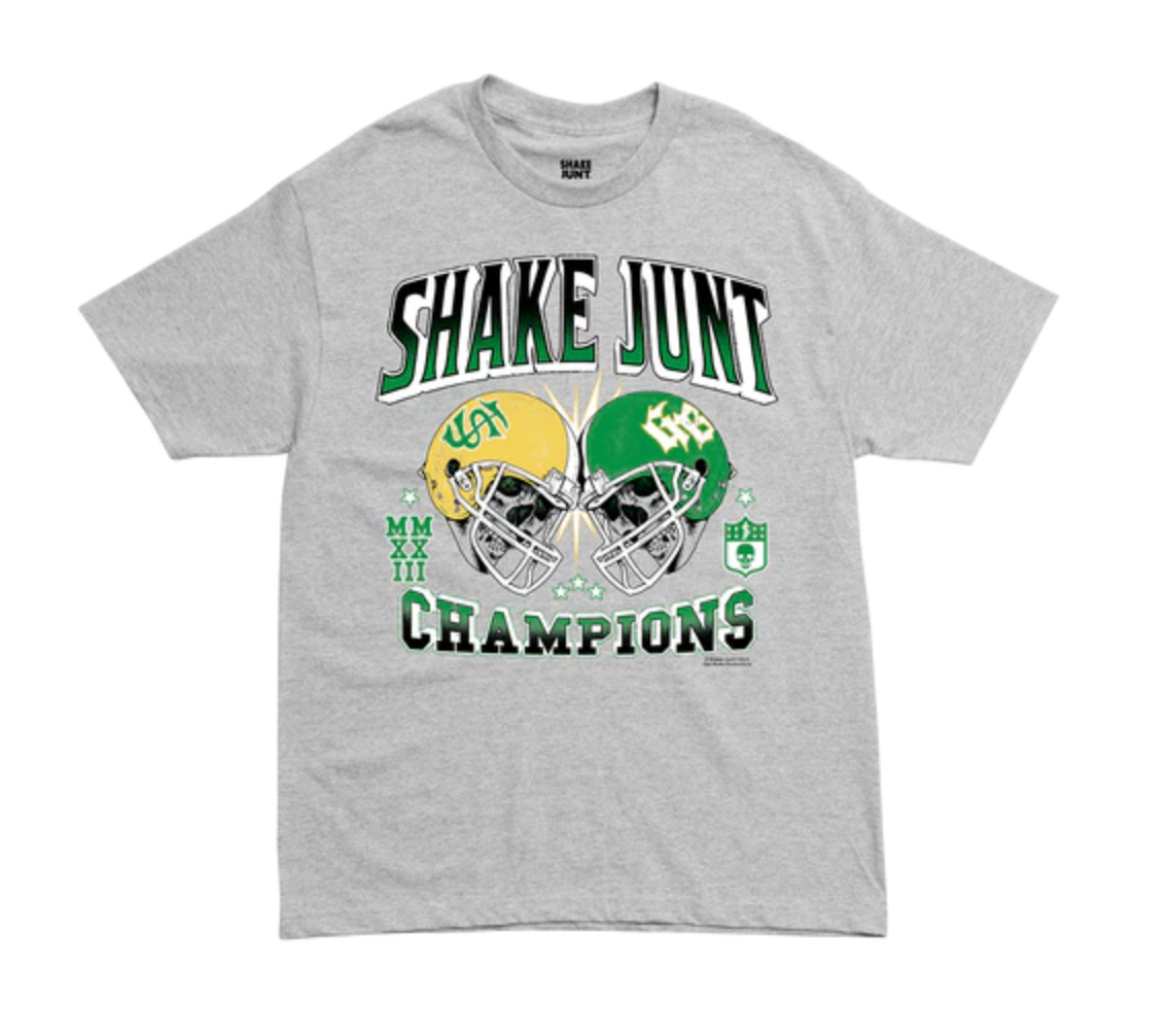 Shake Junt - Headbangers Tee - Athletic Heather Grey