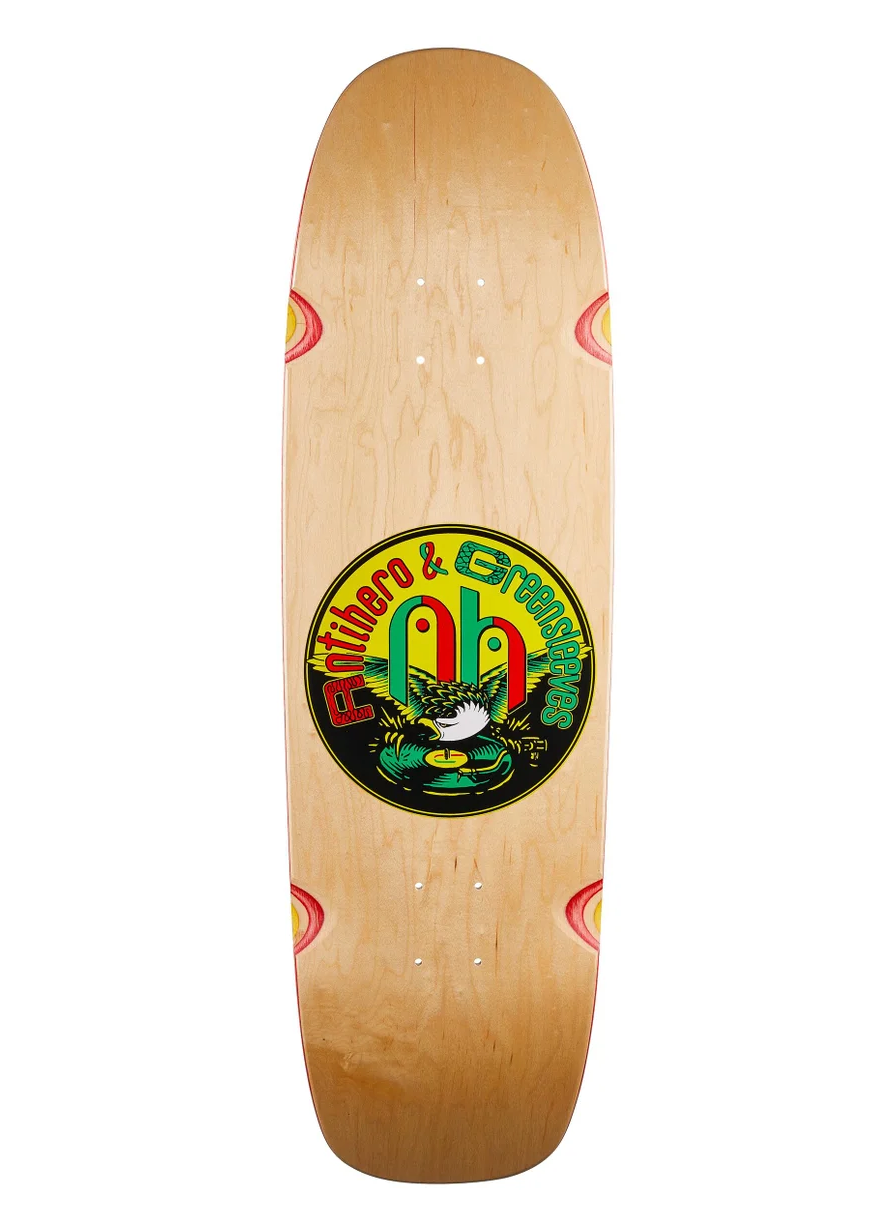 Antihero Skateboards - Greensleeves Scallywag Shape - 9.0" WHEEL WELLS