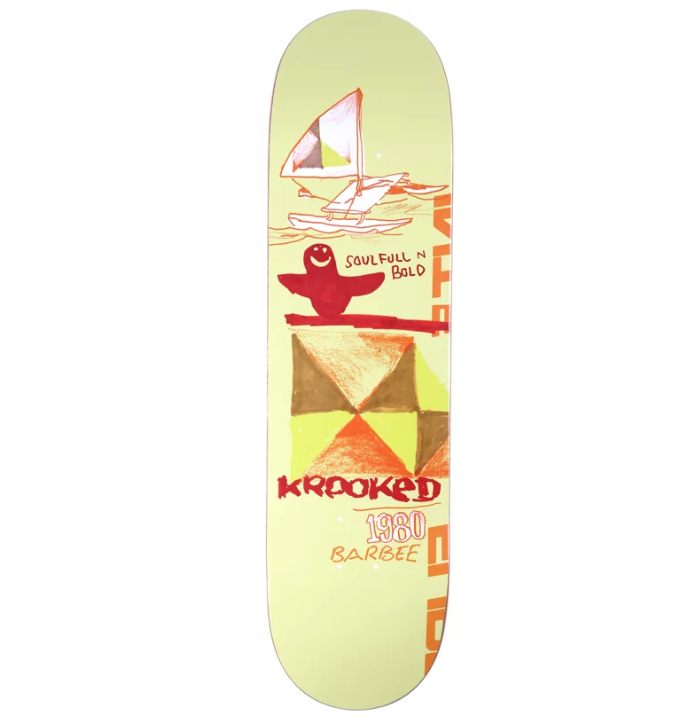 Krooked Skateboards - Barbee Soulfull - 8.5"