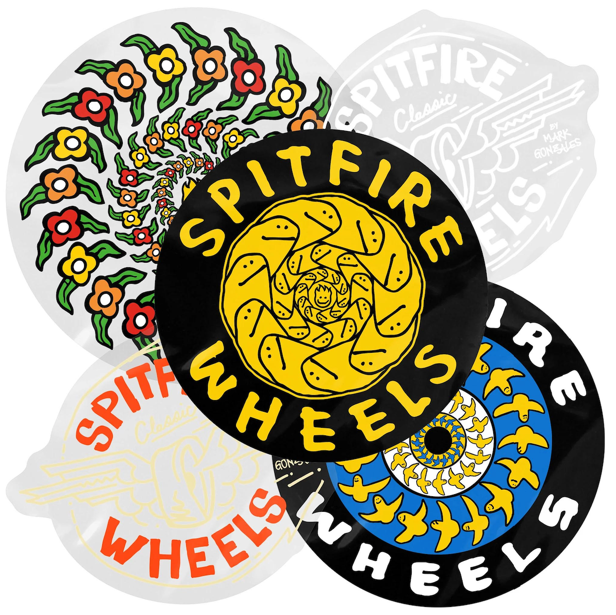 Spitfire Wheels - Gonz Sticker 5-Pack