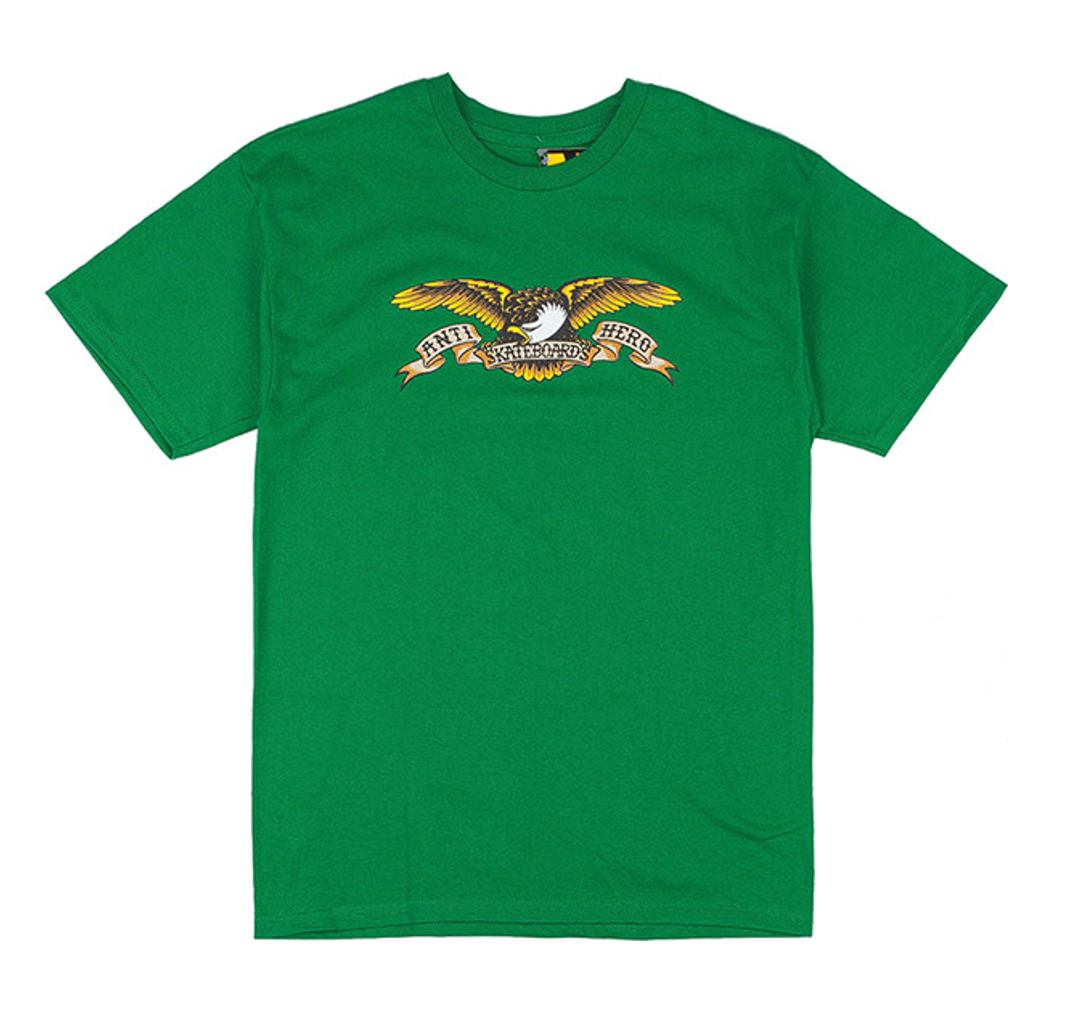 Antihero Skateboards - Eagle Tee Kelly Green