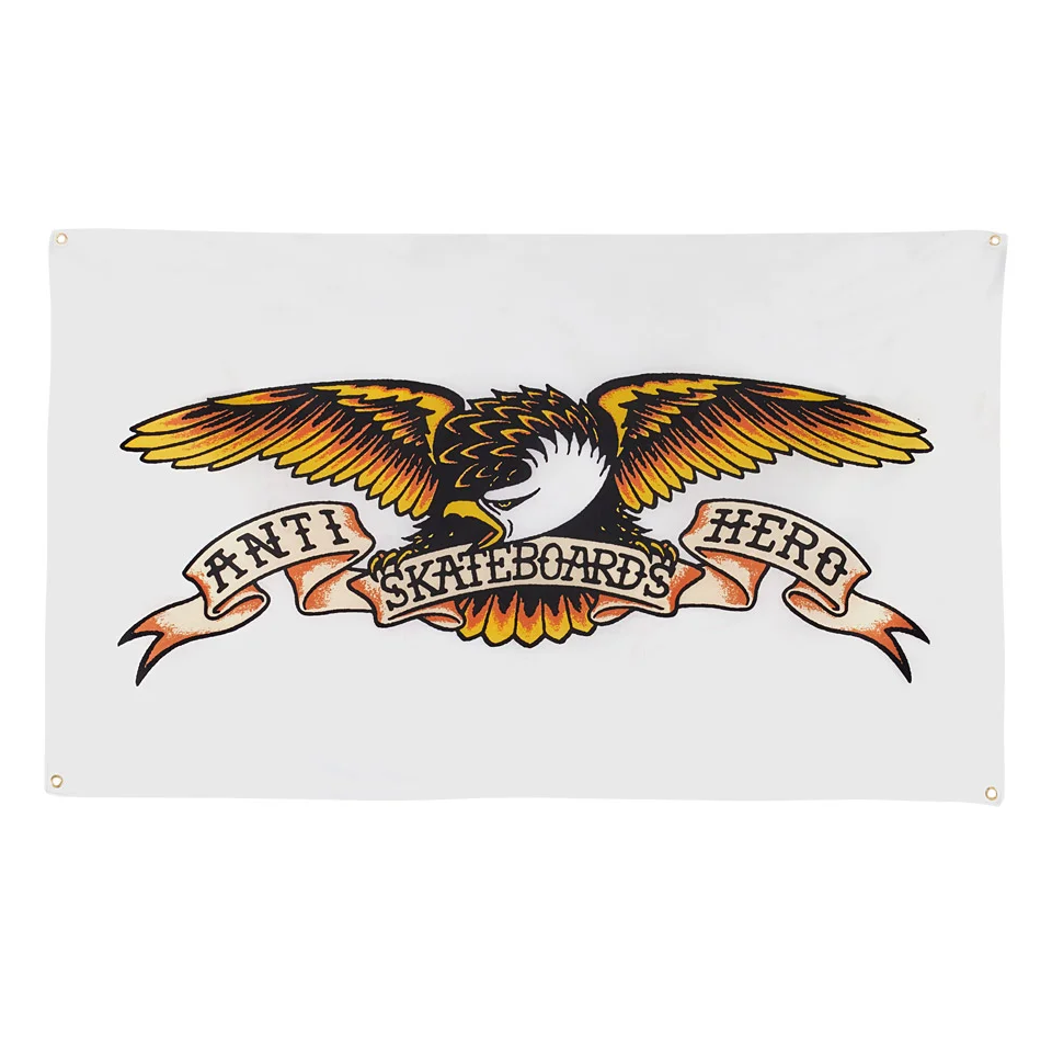 Antihero Skateboards - Eagle Banner White