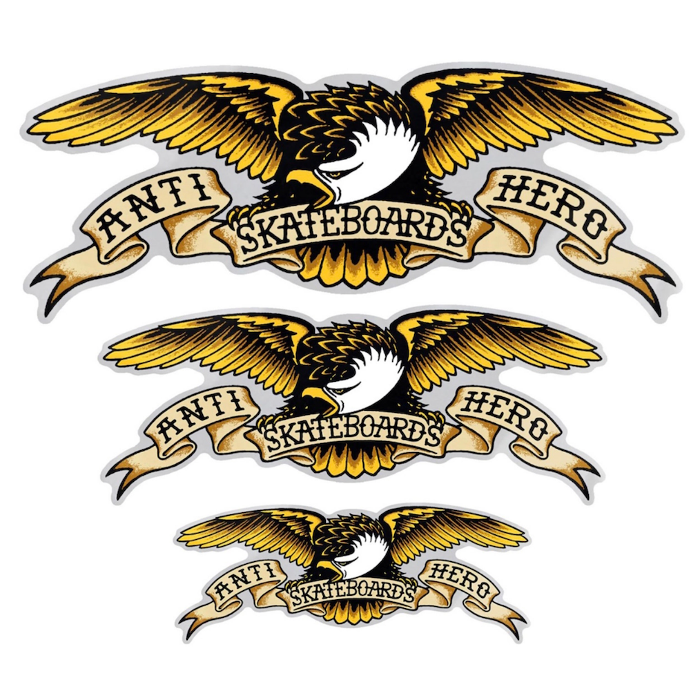 Antihero Skateboards - Eagle Sticker (Various Sizes)