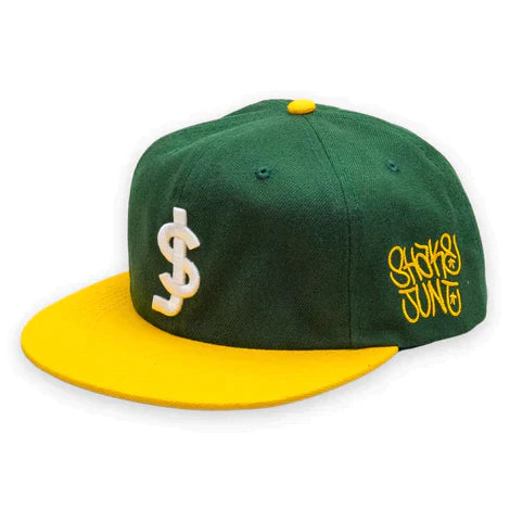 Shake Junt - Dank Snapback - Green/Yellow