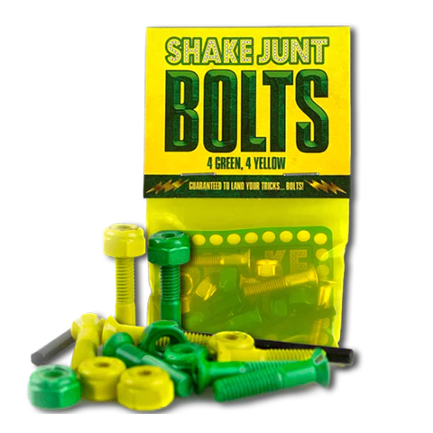 Shake Junt - All Green/Yellow 1" Allen Hardware - Single Set