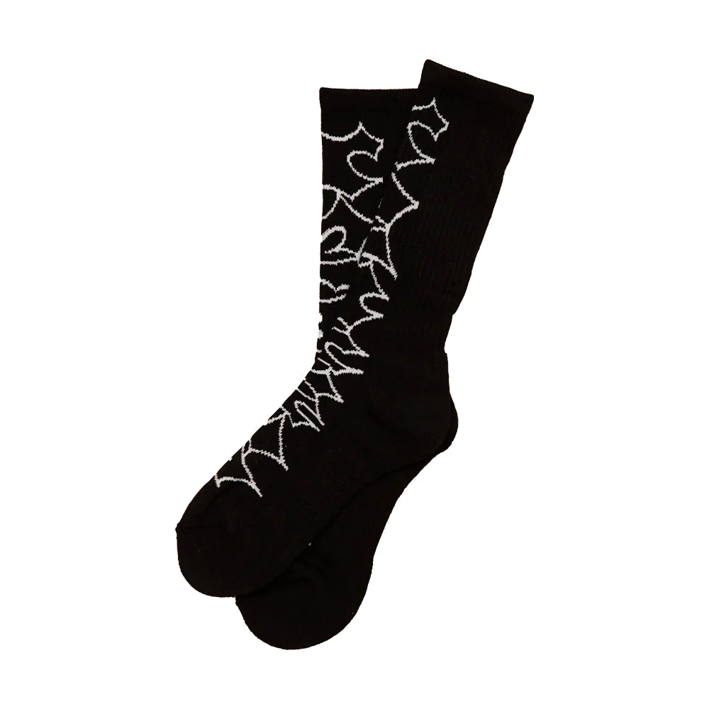 Deathwish Skateboards - Heavy Socks - Black