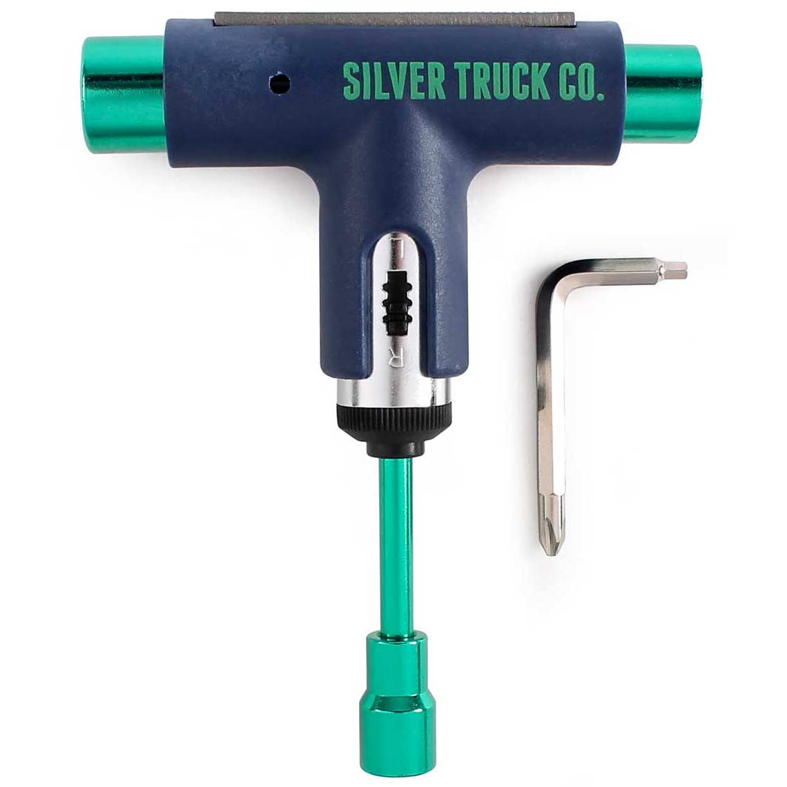 Silver Tool - Blue/Green