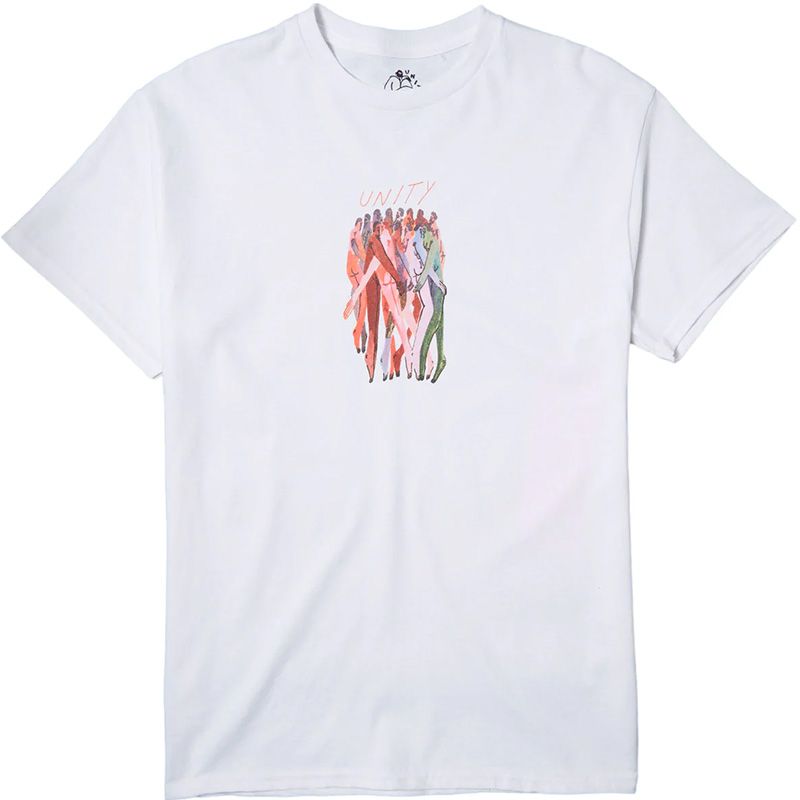 Unity Skateboards - Big Hug Tee White